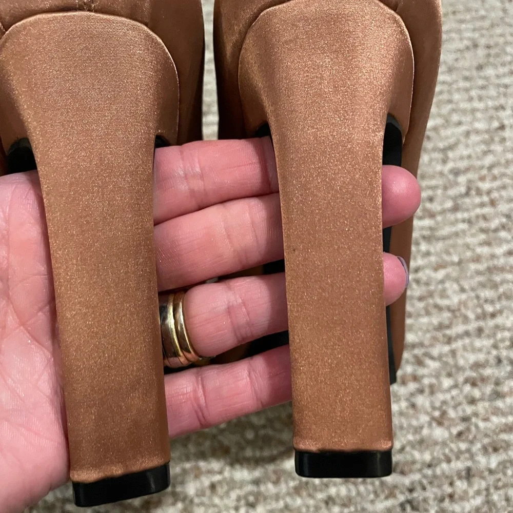 Loriah Satin Booties - Picture 9 of 13